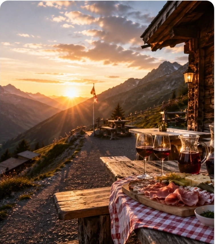 Tiroler Kulinarik auf der Berghütte